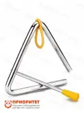 Треугольник для детей DEKKO T-4 с держателем и ударной палочкой (10 cм)1