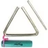 Треугольник для детей LP LPR082-I с палочкой и держателем, синяя ручка