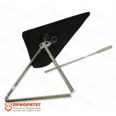 Треугольник для детей музыкальный PEARL PET-100 с палочкой и чехлом1