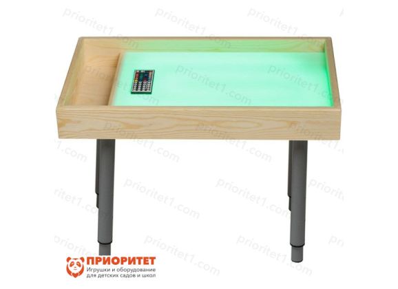 Стол для рисования песком «Мега+ВК» (600x1000 мм), зеленая подсветка
