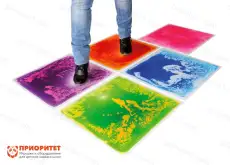 Тактильная дорожка Маты с цветным гелем (1 шт) (сенсорный пол)1