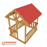 Детский деревянный домик-беседка «Гоа» для детской площадки1
