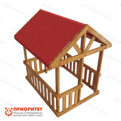 Детский деревянный домик-беседка Гоа для детской площадки
