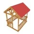 Детский деревянный домик-беседка Гоа для детской площадки 2