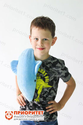Утяжеленная игрушка-шарф Дельфин, фото