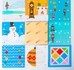 Геоборд + карточки «Пиши-стирай», Весёлого Нового года, схемы