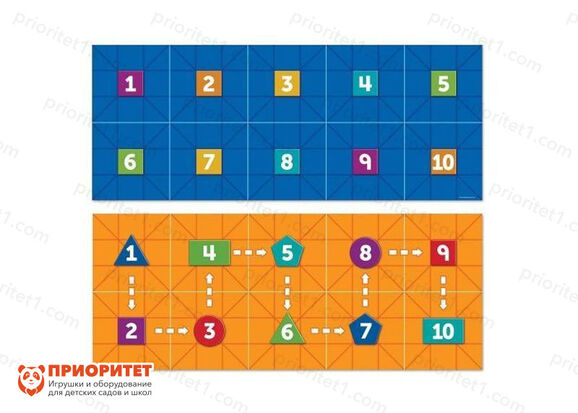 Аксессуары для Робомыши Математический коврик (16 элементов) 2