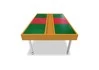 Лего-стол для конструирования «Максимум творчества» (оранжевый), вид сбоку