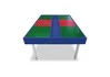 Лего-стол для конструирования «Максимум творчества» (синий), вид сбоку