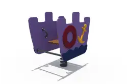 Качалка на пружине «Корабль»1