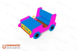 Машинка для детской площадки на пружине «Кабриолет»1