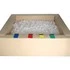 Интерактивный сухой бассейн с клавишами (217x217x66 см), резервуар с шариками