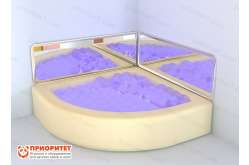 Акриловая зеркальная панель к интерактивному сухому бассейну (200х50 см)