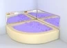 Акриловая зеркальная панель к интерактивному сухому бассейну (200х50 см)