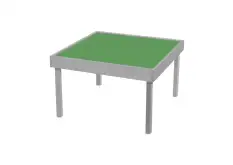 Лего-стол для конструирования «Конструируем играя» (серый)1