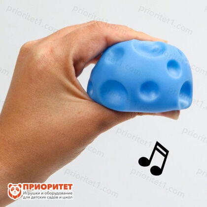Подарочный набор сенсорных развивающих мячиков «Летающая тарелка», 6 шт., мячик со звуком