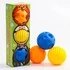 Подарочный набор сенсорных массажных развивающих мячиков «Малыши-кругляши», 3 шт., в упаковке (коробочка), разноцветные мячики (набор)