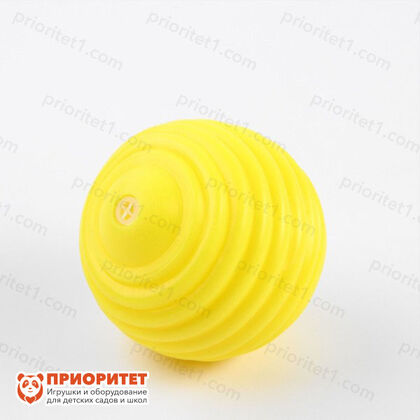 Развивающий сенсорный, массажный, рельефный мячик «Мишка Панда», сенсорный мячик - фото