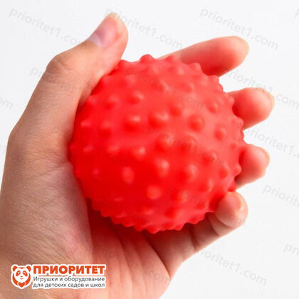 Подарочный набор сенсорных массажных развивающих мячиков «Лисенок Лёлик», 3 шт., сенсорный мячик с пупырышками - фото
