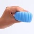 Развивающий сенсорный массажный рельефный мячик «Зайка», 1 шт., сенсорный мячик - фото