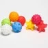 Подарочный набор сенсорных развивающих мячиков «МешокВолшебника» красный, 8 шт., разноцветные мячики (набор)