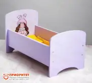 Кроватка для кукол до 32 см «Звездочка» серия «Бусинки»1