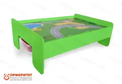 Игровой ландшафтный стол «Приоритет Кидс» (зеленый)1