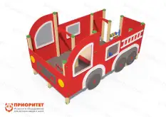 Игровой макет для детской площадки Пожарная машина1
