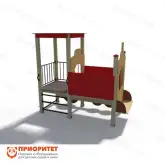 Игровой макет для детской площадки Паровозик1