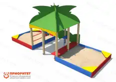 Детский уличный игровой комплекс «Маугли»1