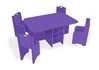 Игровой ландшафтный стол со стульями «Развитие» (фиолетовый)_1
