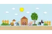 Комплексное настенное решение «Малыши на ферме»_1