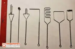 Комплект постановочных зондов по методике Ф.А.Рау, 7 шт (эконом)1