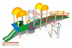 Детский уличный игровой комплекс «Летняя забава»1