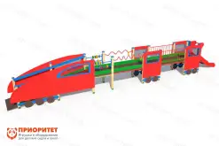 Детский уличный игровой комплекс «Красная стрела»1