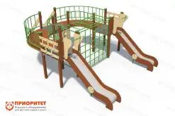 Детский уличный игровой комплекс «Встречные мосты»1