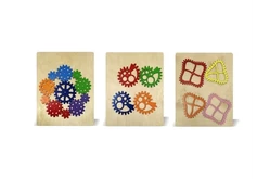 Набор тактильно-развивающих панелей «Волшебные шестеренки»1