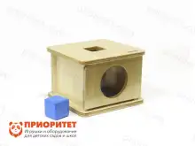 Шкафчик Монтессори с кубом1
