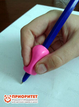 Насадка на ручку и карандаш для формирования правильного захвата пальцами