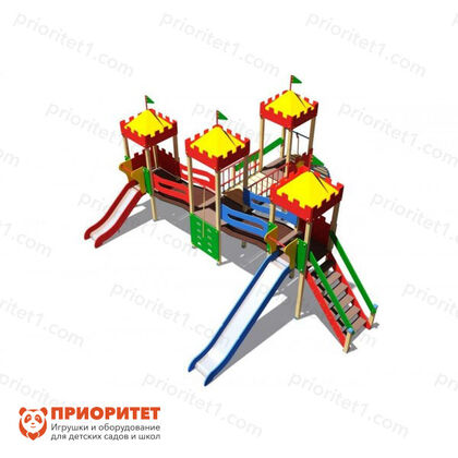 Детский игровой комплекс «Замок №1» с горками
