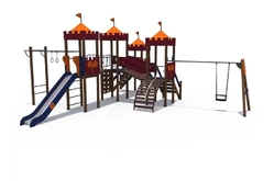 Детский уличный игровой комплекс «Замок №3»1