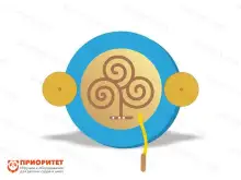 Тактильно-развивающая панель «Детям: магнитный лабиринт»1