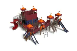 Игровое уличное оборудование «Дворец Султана»1