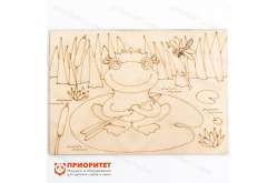 Доска для рисования и выжигания «Царевна-лягушка»