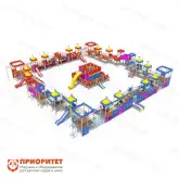 Игровое уличное оборудование «Волшебная крепость»1