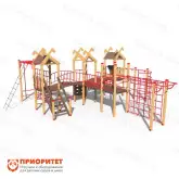 Детский уличный игровой комплекс «Лесные приключения»1