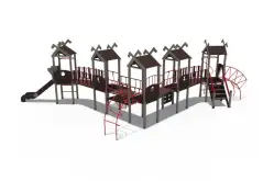 Игровое уличное оборудование «Лесная полянка»1