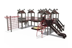 Детский уличный игровой комплекс «Лесная жизнь»1