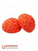Массажные кочки полусферы, 2 шт (оранжевые)1