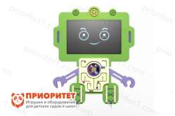 Интерактивный логопедический бизиборд «Робот» 24 (0-6 лет)